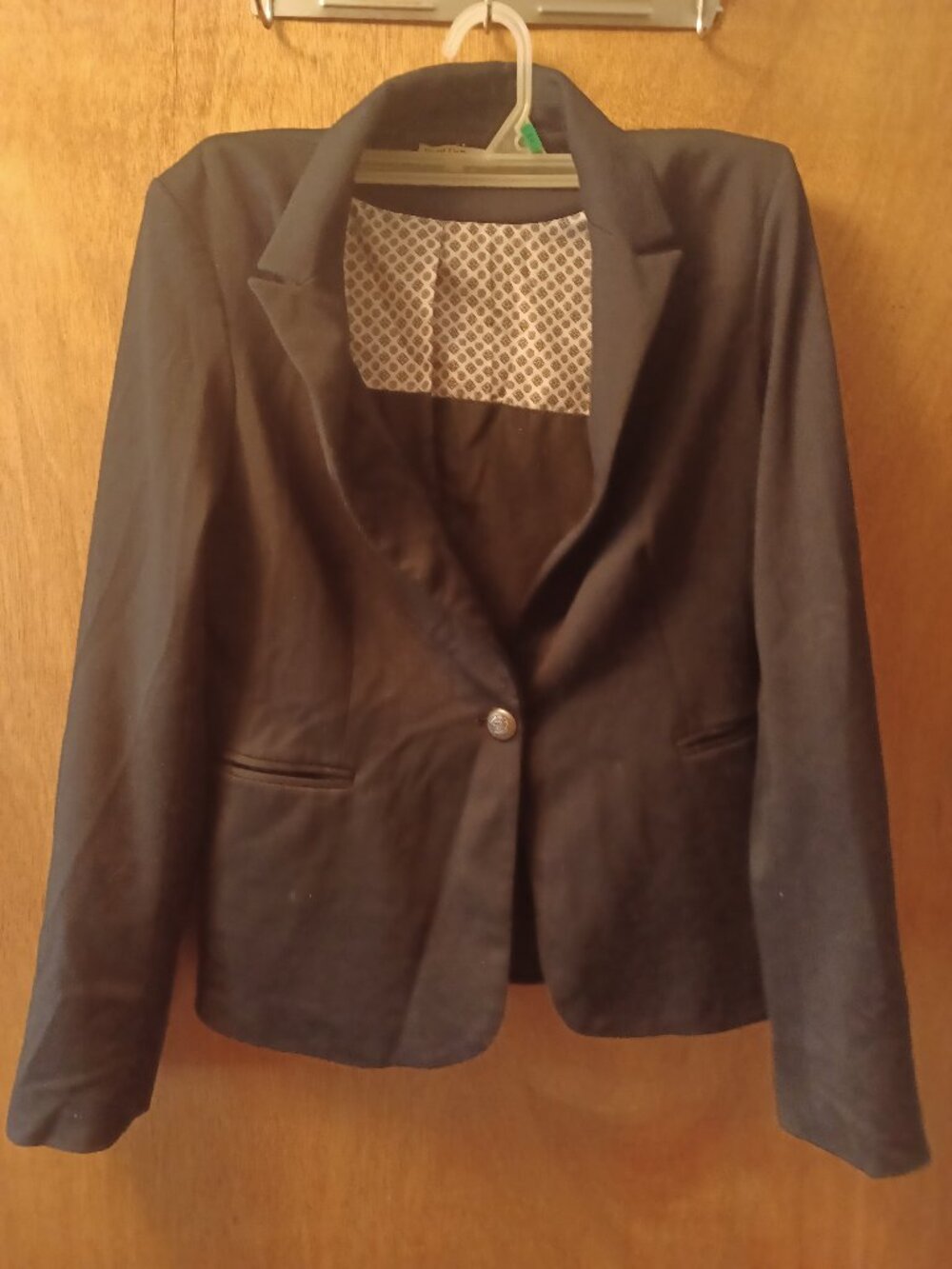 Dalia Collection Navy Blue Blazer For Women